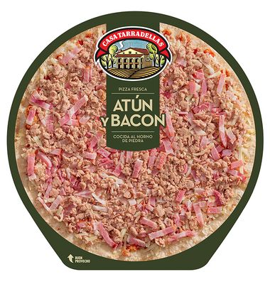 Pizza Tarradellas Atún Y Bacon 450 G