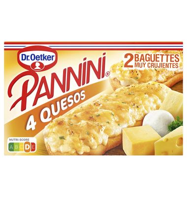 Pannini Dr. Oetker 4 Quesos 250 G