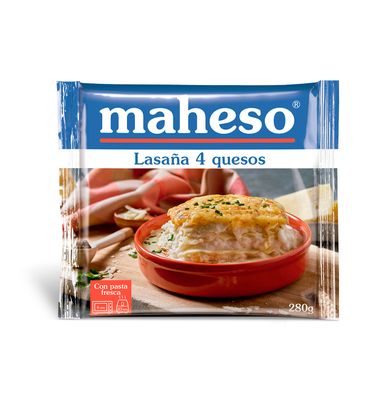 Lasaña Maheso 4 Quesos 300 G