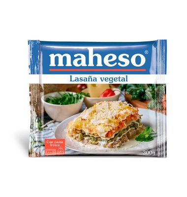 Lasaña Maheso Vegetal 300 G