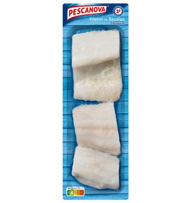 Filete de bacalao PESCANOVA, bandeja 400 g