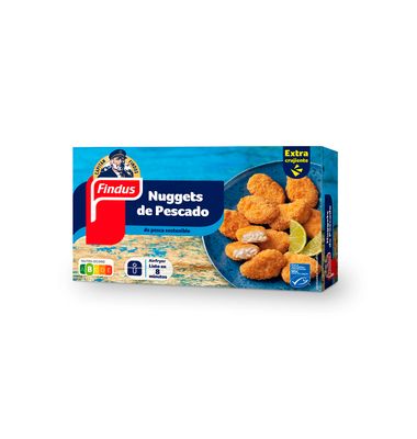 Nuggets extracrujientes de pesca sostenible FINDUS, caja 245 g