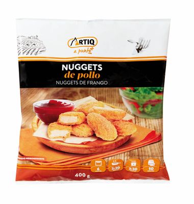 Nuggets Artiq De Pollo 400 G