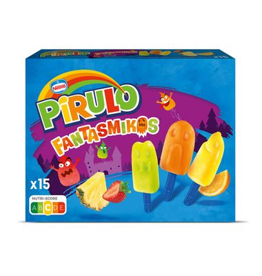 Helado Pirulo Fantasmikos 15 Unidades 15 ud