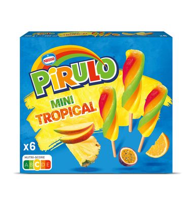 Helado Pirulo Mini Tropical 6 Unidades 6 ud