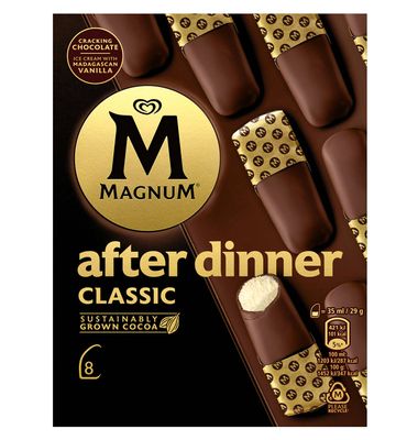 Helado Magnum After Dinner 8 Unidades