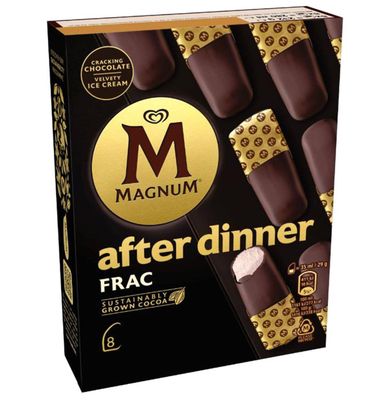 Helado Magnum after dinner frac 8 uds 8 unidades