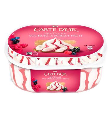 Tarrina Carte d'Or frutas del bosque 825 ml