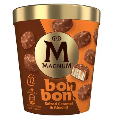 Bon Bon Magnum Almen Caramelo 12 Unidades