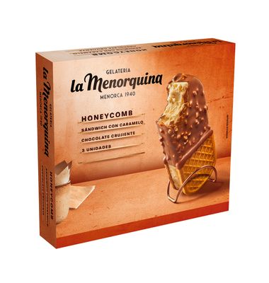 Sandwich La Menorquina Honeycomb 3 Unidades