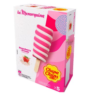 Helado La Menorquina Chupa Chups 5 Unidades