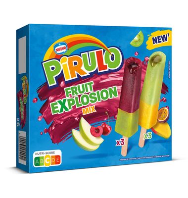 Helado Pirulo Fruit Explosion 6 Unidades 6 ud