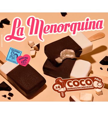 Polo La Menorquina Coco 4 Unidades