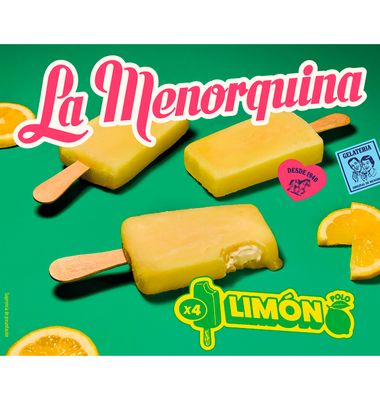 Polo La Menorquina Limon 4 Unidades