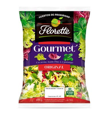 Ensalada Gourmet FLORETTE, bolsa 175 g