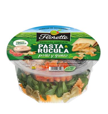Barqueta Florette Pasta Y Rúcula 315 G