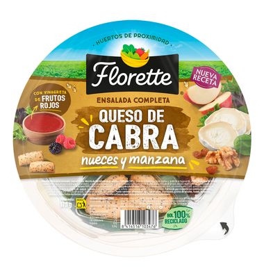 Barqueta Florette Queso De Cabra 175 g