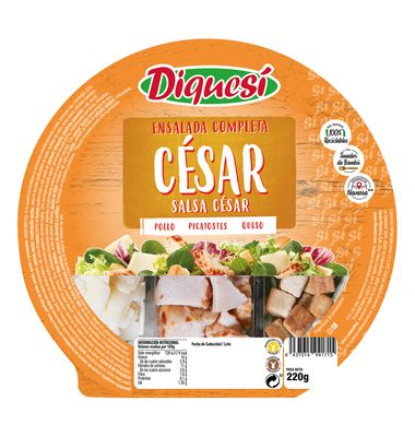 Ensalada Diquesí César 200 G