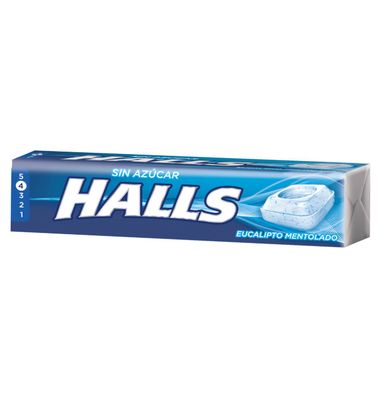 Caramelos Halls Eucaliptus S/A 1 Uni