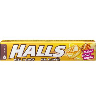 Caramelos Halls Miel/Limon 1 Uni 32 g