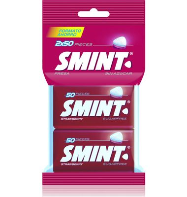 Caramelos Smint Tin Fresa 2 Unidades 70 G