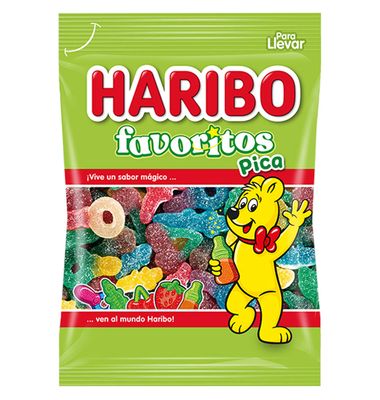 Favoritos de azúcar HARIBO, bolsa 90 g