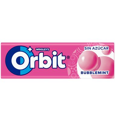 Chicle Orbit Bubble.S/A 1 Paquete