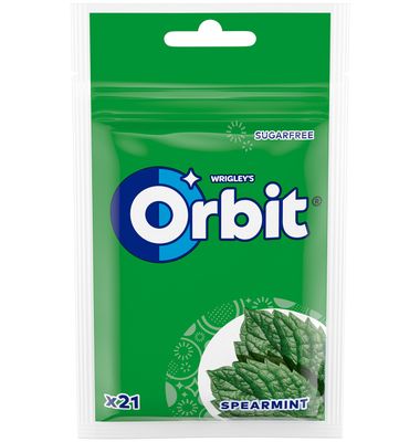 Chicle Orbit Hierbabuena Bolsa 1 Unidad