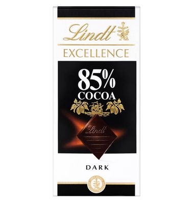LINDT EXCELLENCE Xocolata negra 85% 100 g