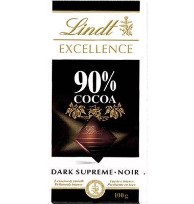 LINDT EXCELLENCE Xocolata negra 90% 100 g