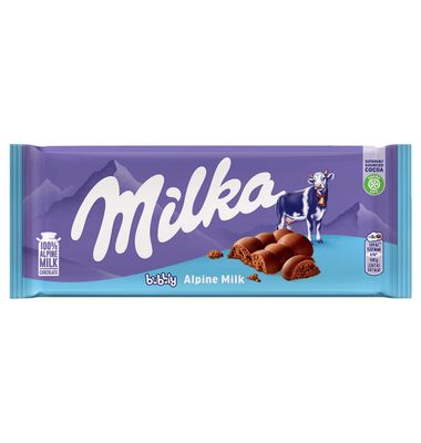Chocolate Milka Bubbly 90 G