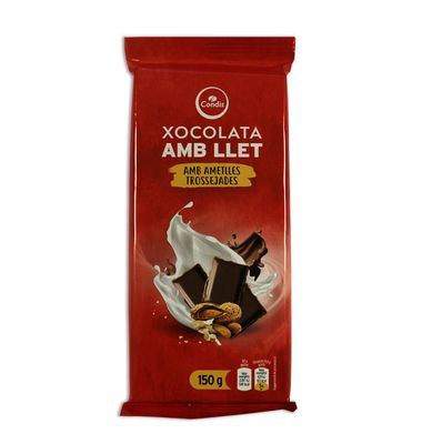 Chocolate Leche Condis Almendra 150 G