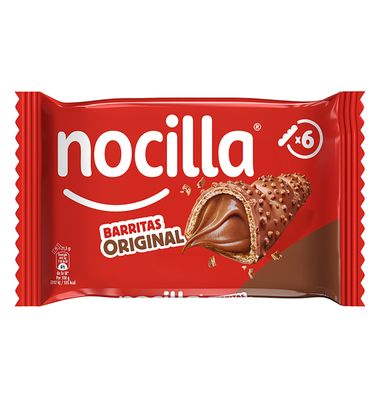 Barrita original NOCILLA, caja 6 uds 6 unidades