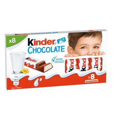 Chocolate Kinder 8 Unidades