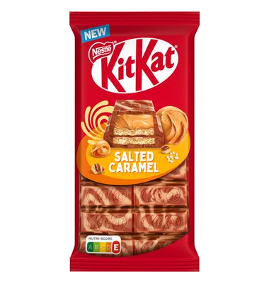 Tableta Kit Kat Caramelo Sal 99 G