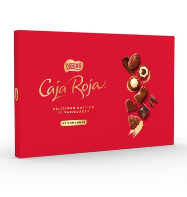 Bombones NESTLÉ CAJA ROJA, caja 398 g