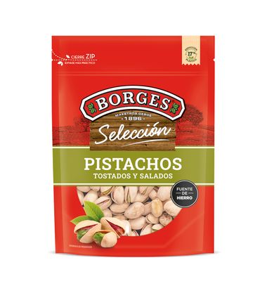BORGES Pistachos tostados 130 g.