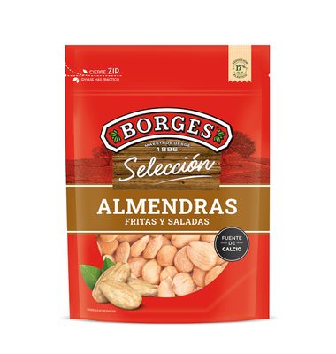 Almendras saladas BORGES, bolsa 160 g