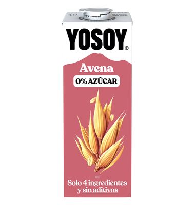 Bebida Yosoy Avena 0% 1 L