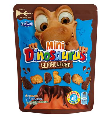 Galleta Minis Dinosaurus Chocoleche 100 G