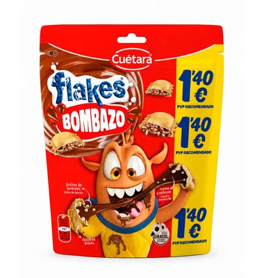 Galletas Flakes Bombazo 1,40€ 120 G