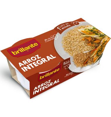 Arroz Integral Brillante Vasitos 2 Unidades