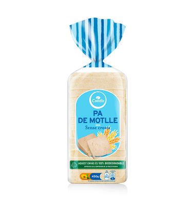Pan Molde Condis Sin Corteza 450 G