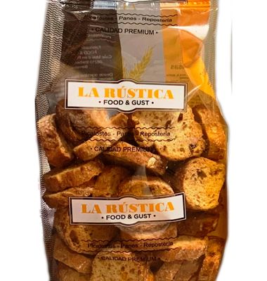 Mini Chapat La Rústica Pasas 135 G