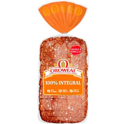 Pan Oroweat 100%Integral Sésamo Lino 550 G