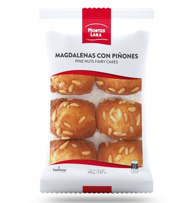 Magdalenas Monteslara Con Piñones 280 G