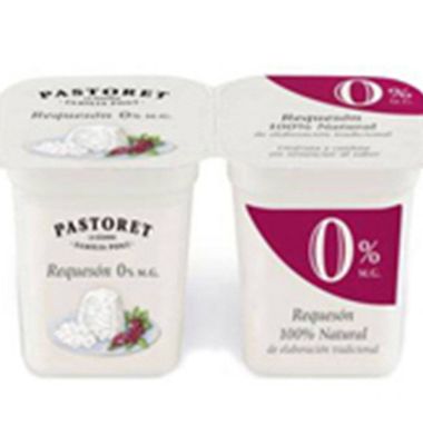 Requesón Pastoret 0% 125 g Bipack 250 G