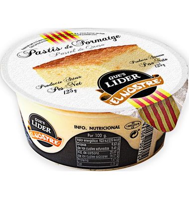 Tarta Que'S Lider De Queso 125 G