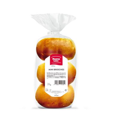 Mini Brioches Montes Lara 6 Unidades 270 G