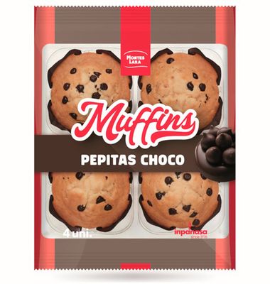 Muffin Monteslara Choco-Chips 300 G